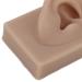 Flexible Reusable Simulated Human Ear Model - Right Ear for Earrings Display & Acupuncture Training (Brown) - Buy Online on GoSupps.com