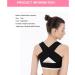 YMGSCC Invisible Body Shaper Corset Women Chest Posture Corrector Belt Back Shoulder Support Brace Posture Correction(D L) Large D - Buy Online on GoSupps.com