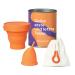 PapayaCup - the most flexible and convenient menstrual cup - anatomical and soft cup - ideal for women with vaginal sensitivity even after birth (s with sterilizer)