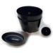 Healthcom 15 Pcs 0.5 Oz Plastic Deodorant Containers - 15ml Oval Lip Balm Tubes - Refillable Empty Tubes for DIY Lipstick and Deodorant (Black) - Buy Online on GoSupps.com