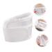 Minkissy Cervical Neck Collar - Breathable Neck Brace for Support & Exhaust Guard - 48.5x8cm White - Buy Online on GoSupps.com