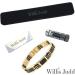 Willis Judd Carbon Fiber Titanium Magnetic Bracelet - Gold Tone with Size Adjusting Tool and Gift Box - Buy Online on GoSupps.com
