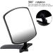360 Swiveling Baby Car Mirror - Universal Rear Seat Mirror for Safe Baby Travel | 8x6cm - Buy Online on GoSupps.com