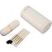 Makeup Brushes Set Travel Makeup Brush Set Portable Multifunctional Mirror Cap for Blending Foundations (white) - Buy Online on GoSupps.com