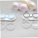 Shop Lurrose 15-Piece Lens Container Set - Travel-Safe Transparent Lens Organizer & Cute Accessories for Contacts - Ideal for International Shipping - Buy Online on GoSupps.com