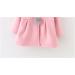 TMEOG Newborn Toddler Baby Girls Rabbit Ears Cloak Hooded Coat | 12-18 Months | Pink - Buy Online on GoSupps.com