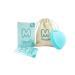 Mascoto New Generation Menstrual Discs with Loop Flat-fit Cup Reusable Medical-Grade Silicone Ultra Comfortable Tampon & Pad Alternative Mess-Free Period Intercourse (Small) Small Blue