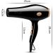 Hair Dryer 2000W Professional Hair Dryer with Concentrator Nozzle Heating Negative Ion Hair Dryer Cooling Button 2 Speed and 3 Heat Settings - Buy Online on GoSupps.com