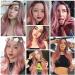 Esmee Ombre Pink Long Wavy Synthetic Wig for Women - 24inch - Buy Online on GoSupps.com