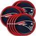 NFL New England Patriots 9 Round Paper Plates - Multicolor | Officially Licensed Team Merchandise - Buy Online on GoSupps.com