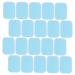 Homsfou 60st Hydrogel pavement ABS pads ABS-Gel-Pad replacement abdominal belt-toning system Gelpad abdominal trainer pad ABS delivers household patch massage matt fitness accessories hydrogels