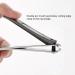 Nail Clipper Set Fingernail & Toe Nail Slanted Edge Nail Cutting Clippers Nail Clippers with Ergonomic Lever Stainless Steel Portable Nail Cutter Set with Nail File - Buy Online on GoSupps.com