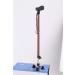 Walking Stick with Crutches Poles -with Small 4 Leg Base- Easy and Smart Adjustable Walking Stick- Lightweight Aluminum Walking Stick Made of Stainless Steel Vision - Buy Online on GoSupps.com