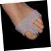 Lurrose 2 Sets Front Foot Friction Bunion Relieving Guards Protectors - Soft Gel Toe Correctors for Comfortable Feet - 3 Pairs Separator Set for Forefoot Insoles - 7.5x5.8cm, White - Buy Online on GoSupps.com
