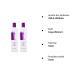 Fanola No Yellow Shampoo 350 ml - Pack of 2 | Best Purple Shampoo for Blonde & Silver Hair - International Shipping Available - Buy Online on GoSupps.com