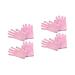 FRCOLOR 4 Pairs Moisturizing Gloves Touch Screen Cotton Gloves Grooming Gloves Hand Spa Cracked Hands Repair Dry Hands Lotion Dry Gloves Polyester Miss Keep Out The Cold