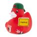 FC Augsburg FCA rubber duck in 9 x 9.5 x 7.5cm