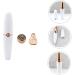 OFFIGAM 1 Piece Cordless Electric Women Hair Remover Multifunction Eye Brow Trimmer with Replaceable Heads Compact Portable White - Buy Online on GoSupps.com