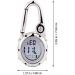 Clip-on Digital Carabiner Watch | Waterproof, Shockproof, Glow in The Dark | Alarm, Date, Week | Outdoor Sports Accessory | White - Buy Online on GoSupps.com
