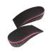 1 Pair Shoe Lifts Heightening Insoles Heel Lifts Height Orthotic Insoles Heel Lift Inserts Absorption Heel Shoe Inserts Height Increase Shoe Insert Running Half Pad Men and Women