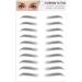 Eyebrow - Eyebrows Waterproof 3D Peel Off Long Lasting Waterproof Natural False Eyebrows Makeup Sticker For Eyebrow Grooming Shaping Tmay - Buy Online on GoSupps.com
