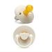 Erduo Baby Pacifier Teddy Bear | Orthodontic Soothie Teething Pacifier for Newborns 0-6 Months | Boy and Girl (Beige) - Buy Online on GoSupps.com
