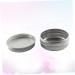 VINTORKY Box Tea Containers Candy Containers for Kitchen Tea Canister Containers with Lids Balm Cosmetic Jars Trip Lotion Aluminium Jar Purses Cream Jars with Lids Travel Metal Candle Size 2 Silver - Buy Online on GoSupps.com
