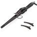 Hair Curling Wand 1-1/2" Tapered Curling Iron Ceramic Hair Curler with Adjustable Temperature Instant Heating Hair Curler Auto Shut Off with 2 Clips