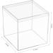 Clear Acrylic Display Boxes with Lid - 4.7x4.7x4.7 Inches for Candy, Jewelry, Coins & Crafts - Buy Online on GoSupps.com