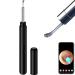 BA1 Ear Wax Removal Tool with Camera Ear Cleaner with Light and 1080P Wireless Ear Otoscope Earwax Removal Kit with 12 Silicone Ear Set Ear Cleaner Compatible with iPad Android Phone BA1(black)