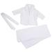Zerodis baby bathrobe towel set white soft cotton photography props costume children bathroom swaddle shooting photo clothing accessories 3-6 months colorful