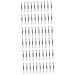 POPETPOP 100 pcs Stick Shadow Latex Eyeshadow Use Sponge Dual Portable Girl Makeup Brush Tools