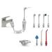 Water Flosser SOWASH Deluxe Faucet Oral Irrigator Dental Water Floss It Connects Directly to The Faucet Non-Electric Dental Irrigator with 7 Tips and Travel Adapter Italian Product