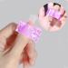 5PCS Polygel Nail Clips - Transparent Nail Clamps for Quick Building Gel - Nail Tips Clip for Nail Art - Purple - Buy Online on GoSupps.com