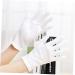 OKUMEYR 12 Pairs Moisturizing Food Handling Glove Hair Dye White Kitchen Hair Dyeing Dry Hands White Work Spa XL:24X11cm White - Buy Online on GoSupps.com