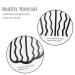 4 Pcs Black Hair Side Combs Hair Fork Clip Set- Hair Pins for Buns Updo French Twist, Stylish Alloy Hair Clips for Women - Buy Online on GoSupps.com