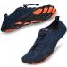 HIITAVE Men Barefoot Water Shoes Beach Aqua Socks Quick Dry for Outdoor Sport Hiking Swiming Surfing 11 Navy