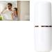 Portable Toothbrush Cup Case | Multifunction Travel Holder & Organizer | Large Capacity Dustproof Design for Bathroom School & Business Trips (White - Buy Online on GoSupps.com