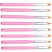 Beavorty 3 Sets UV Gel Nail Brush Nail Painting Pen Detail Drawing Brush Cleaning Gel Nail Art Brush Nail Art Tips Builder Kit De Manicura Nail Gel Nail Art Tool Flower Pen Pink Manicure - Buy Online on GoSupps.com