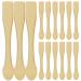 Uonlytech 15Pcs mask spoon cosmetic spatula Gold Cosmetic Mixing Spatula Gold Mini Makeup Spoons eye cream spatula skincare tool Cosmetic Beauty Spatula abs Multifunction Makeup Tools