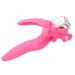 Housoutil Trimmer Fake Nails Faux Nail Clippers Nail Art Clipper Manicure Nail Extended Nail Clipper Nails Clipper False Clipper Nail Tips Pink Nail Portable Stainless Steel