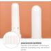 Healeved Peppermint Essential Oil + Bulk Nasal Inhaler Tubes - 5pcs White Aroma Diffuser Set - Buy Online on GoSupps.com