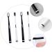 Minkissy 8 STK Wangan Hair Toothbrush Set | Micro Travel Toothbrushes for Oral Hygiene & Dental Cleaning - Buy Online on GoSupps.com