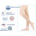 Artibetter Calf Compression Sleeves - Leg Warmers for Running Hiking & Sports - Skin Color M - Boost Performance & Recovery - Buy Online on GoSupps.com