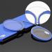 Unisex Compact Reading Glasses +3.5 | Non-Slip Mini Vision Aid - Always at Hand (Blue) - Buy Online on GoSupps.com