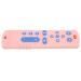 Silicone Teether Baby Teething Toy - Soft TV Remote Control Shape with Rich Color Textured Buttons in Pink - Buy Online on GoSupps.com