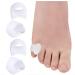 Gel Toe Spreader & Separator for Small Toes | Silicone Toe Extensor for Overlapping Toes Relief | Pain & Pressure Relief - Buy Online on GoSupps.com