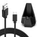 Bouge charging station compatible with Manscaped Lawn Mower 4.0 Electric Trimmer Wireless charging charger charger with USB-C cable