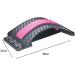 OIIBWQ Ergonomic Lumbar Support Device for Spinal Health pink - Buy Online on GoSupps.com