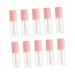 Vaguelly 10pi ces Lot De Tubes Transparents Vides Pour Gloss Huile Colorant Cosm tique Diy